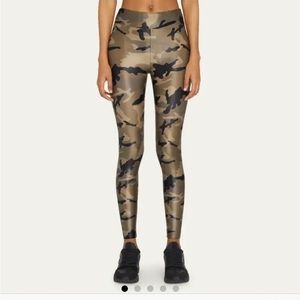 Koral Activewear "Lustrous" leggings in sleek camo-print Infinity Sport fabric.